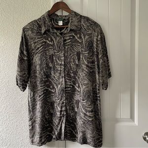 Vintage Avanti button down shirt size 1x